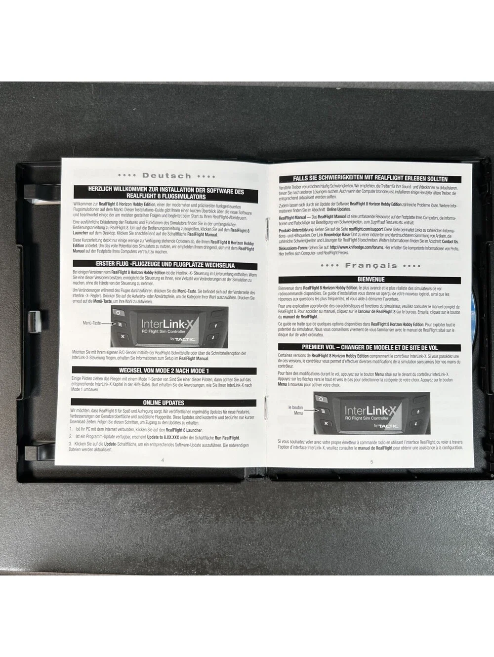 RealFlight RF8 Horizon Edition RC Flight Simulator PC DVD Disc + Install Guide
